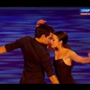 Anna Cappellini & Luca Lanotte - 2012 Trophée Éric Bompard Exhibition