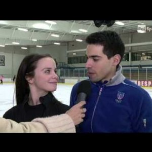 Anna Cappellini & Luca Lanotte - 2013 Interview with Rai Sport (in Italian)