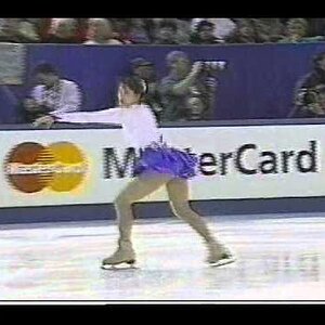 Mojca Kopač (SLO) - 1996 World Figure Skating Championships, Ladies' Short Program