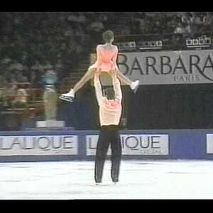 Berezhnaya & Sikharulidze (RUS) - 1996 Trophée Lalique, Pairs' Free Skate