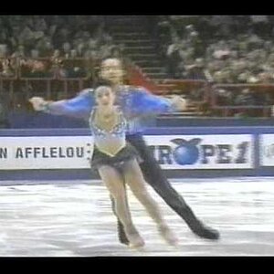 Abitbol & Bernadis (FRA) - 1996 Trophée Lalique, Pairs' Free Skate, 1st Attempt