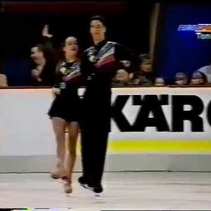 Silvia Dimitrov & Rico Rex GER - 1996 Nations Cup SP