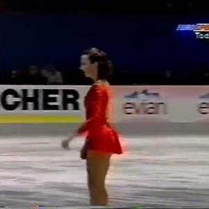 Irina Slutskaya RUS - 1996 Nations Cup LP