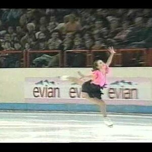Irina Slutskaya (RUS) - 1995/1996 Gran Prix Finals, Figure Skating, Ladies' Short Program