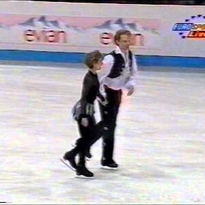 Elaine Asanakis & Joel McKeever GRE - 1997 European Championships SP