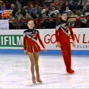 Ekaterina Nekrassova & Valdis Mintals EST - 1997 European Championships SP