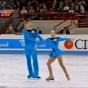 Ekaterina Nekrassova & Valdis Mintals EST - 1997 European Championships LP