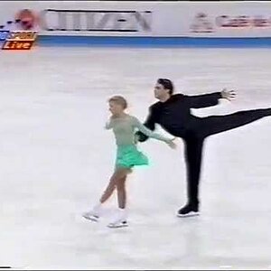 Evgenia Shishkova & Vadim Naumov RUS - 1997 European Championships LP