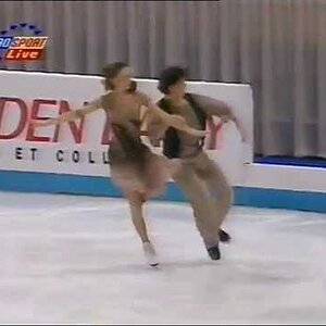 Tatiana Navka & Nicolaï Morozov BLR - 1997 European Championships FD