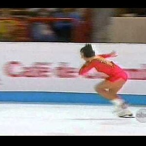 Irina Slutskaya (RUS) - 1997 European Figure Skating Championships, Ladies' Free Skate