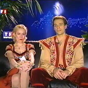 Oksana Grishuk & Evgeny Platov - 1997 European Championships post FD Interview