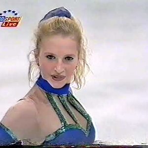 Veronika DYTRT GER Free Skate 1997 European Figure Skating Championships