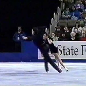 Naomi Grabow and Benjamin Oberman - 1996 US Championships - Jr Pairs   Free Skate