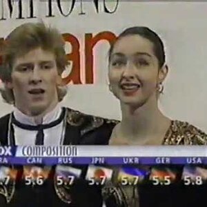 Anjelika Krylova and Oleg Ovsyannikov 1995-96 Champion Series Final OD ( Крылова и Овсянников)