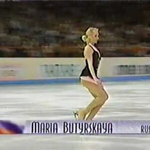 Maria Butyrskaya 1995-96 Champion Series Final SP Highlights (мария бутырская)