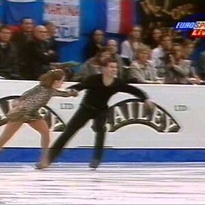 W1997 Pairs SP Marie-Claude Savard-Gagnon Luc Bradet CAN