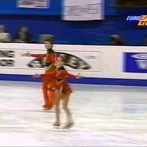 W1997 Pairs SP Jekaterina Nekrassova Valdis Mintals EST