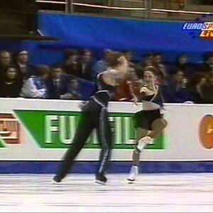 W1997 Pairs SP Jelena Sirokhvatova Oleg Sliakhov LAT