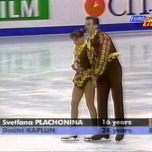W1997 Pairs SP Svetlana Plachonina Dmitri Kaplun BLR