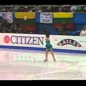 Laetitia Hubert (FRA) - 1997 World Figure Skating Championships, Ladies' Short Program