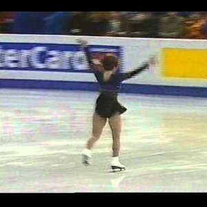 Hanae Yokoya 横谷 花絵 (JPN) - 1997 World Figure Skating Championships, Ladies' Short Program