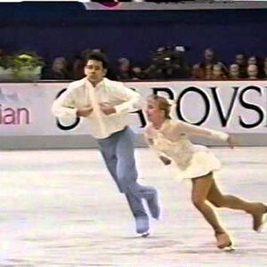 Mandy Wötzel & Ingo Steuer GER - 1997 Nations Cup LP