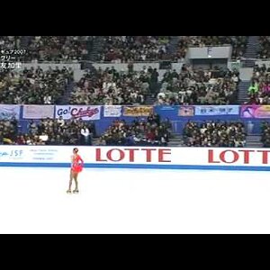 Yukari Nakano - 2007 Japanese Nationals FS (Japanese commentary)