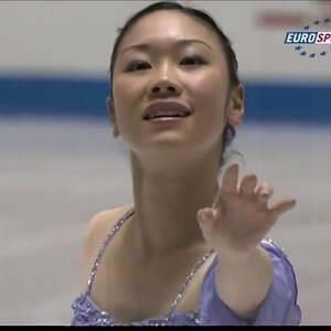 Yukari Nakano -2008 NHK Trophy SP (Eurosport, English commentary)