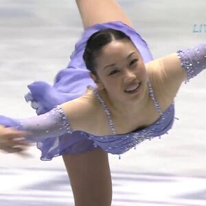 Yukari Nakano - 2008 NHK Trophy SP (Japanese commentary)