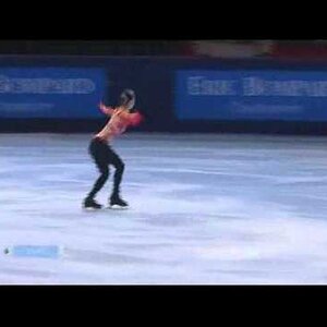 Yukari Nakano - 2009 Trophee Eric Bompard (Russian commentary)