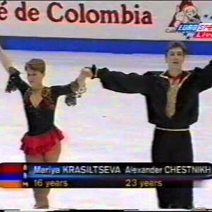 Maria Krasiltseva & Alexander Chestnikh ARM - 1998 European Championships SP