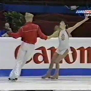 Isabelle Delobel & Olivier Schoenfelder FRA - 1998 European Championships OD
