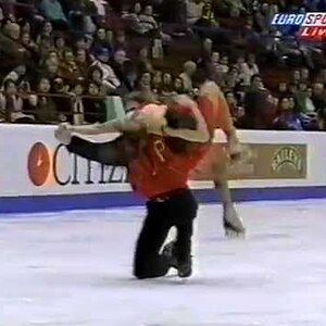 Margarita Drobiazko & Povilas Vanagas LTU - 1998 European Championships OD