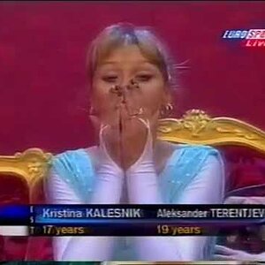Kristina Kalesnik & Alexander Terentjev EST - 1998 European Championships FD