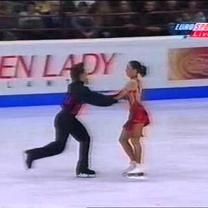Kornelia Barany & Andre Rosnik HUN - 1998 European Championships FD