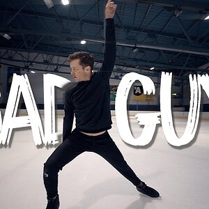 On the ice with: Jeremy Abbott - Bad Guy Choreo