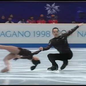 [HD] Pair SP - Group 1 Warming Up - 1998 Nagano Olympics