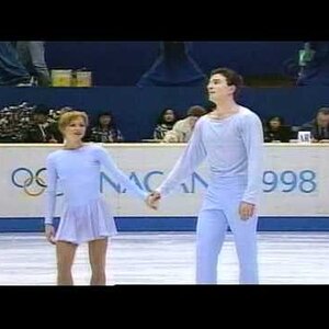Berezhnaya & Sikharulidze (RUS) - 1998 Nagano Winter Games, Figure Skating, Pairs' Short Program