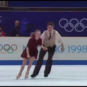 [HD] Pair FS - Group 2 Warming Up - 1998 Nagano Olympics