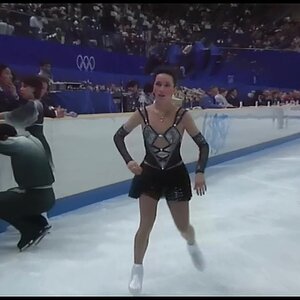 [HD] Pair FS - Group 4 Warming Up - 1998 Nagano Olympics