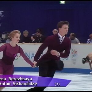 [HD] Pair FS - Group 5 Warming Up - 1998 Nagano Olympics
