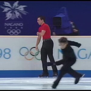 [HD] Men SP - Group 1 Warming Up - 1998 Nagano Olympics