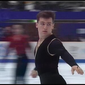 [HD] Men SP - Group 4 Warming Up - 1998 Nagano Olympics