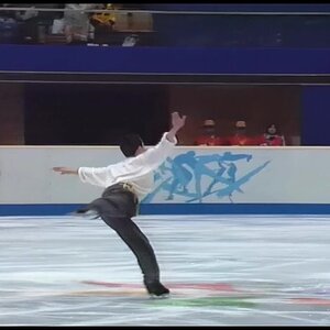 [HD] Men SP - Group 5 Warming Up - 1998 Nagano Olympics