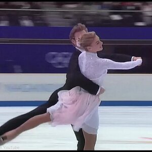 [HD] Compulsory Dance "Golden Waltz"  Group 2 Warming Up - 1998 Nagano Olympics