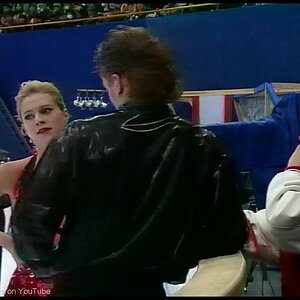 [HD] Original Dance Group 5 Warming Up - 1998 Nagano Olympics - Grishuk, Platov, Krylova...