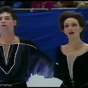 [HD] Free Dance - Group 2 Warming Up - 1998 Nagano Olympics