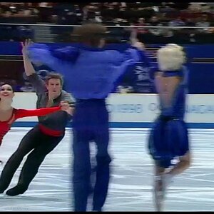 [HD] Free Dance Group 5 Warming Up - 1998 Nagano Olympics - Grishuk, Platov, Krylova, Anissina...