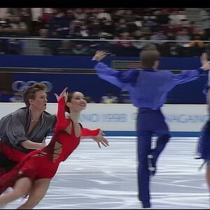 [4K60P] Free Dance Group 5 Warm-Up 1998 Nagano Olympics - Grishuk, Platov, Krylova, Anissina...