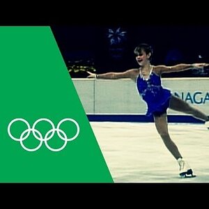 15 Year Old Tara Lipinski Wins Figure Skating Gold | Olympic Rewind